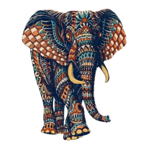 Wooden Puzzle - Elephant