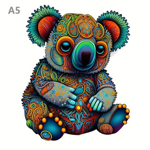 Wooden Puzzle - Koala